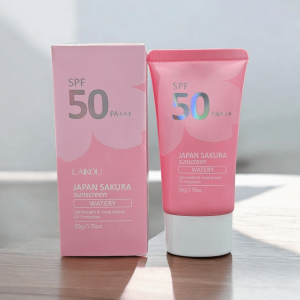 Laikou Japan Sakura Sunscreen Uv Spf50 Pa+++ Sunblock – 50g